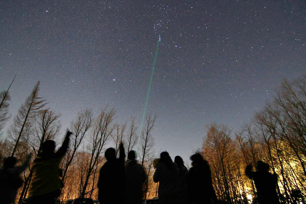 天然プラネタリウムのイメージ